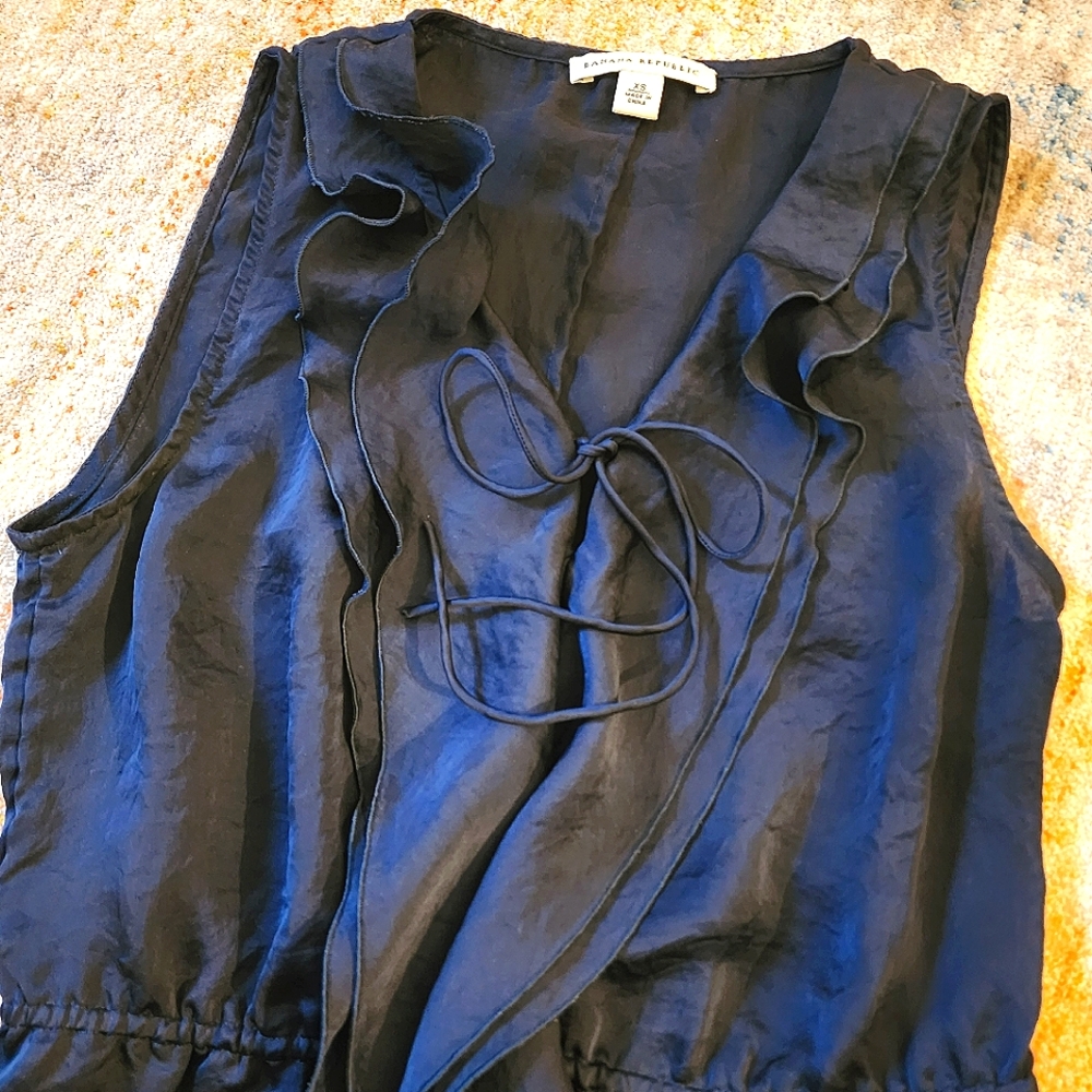 Banana Republic Flutter Sleeveless Blouse